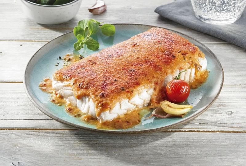 Fisch in Sauce