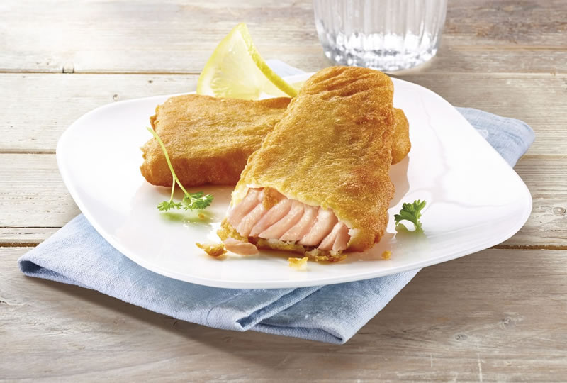 Wildlachs Backfisch